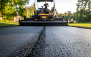 asphalte-lisse-paveuse-ouvrier-soleil