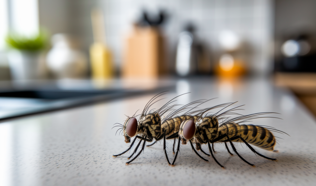 larves-mouches-plan-travail-cuisine