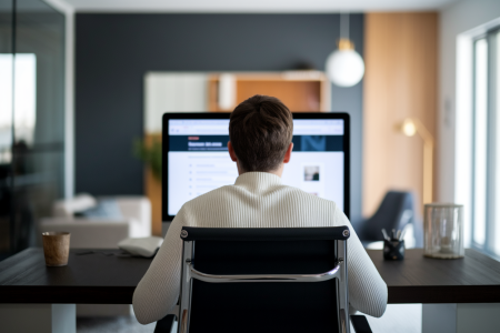 personne-dos-bureau-ecran-minimaliste