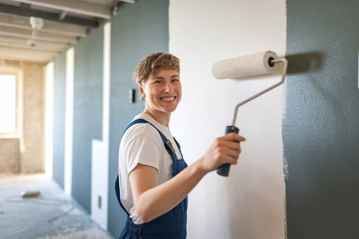 personne-souriante-roller-piece-renovee